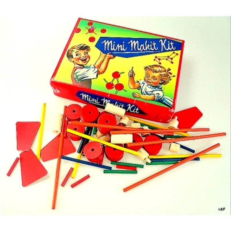 Knox & Floyd Mini Makit - Wooden Construction Block Set