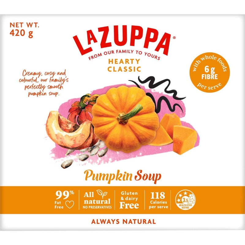 La Zuppa Soup Bowl Pumpkin 420g