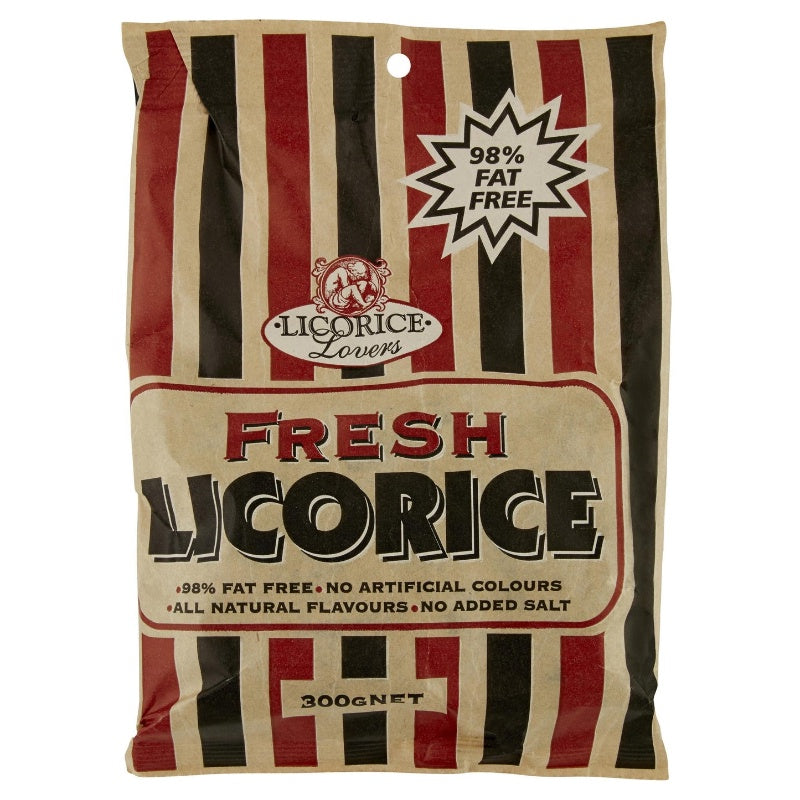 Licorice Lovers Licorice Low Fat 300g