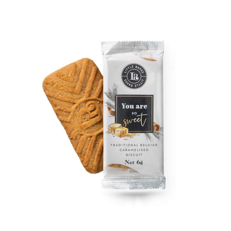 Little Bakes Traditional Belgian Caramelised Biscuits 25pk 150g