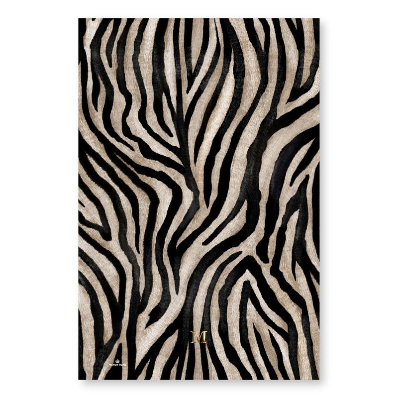 Manor Road Microfiber Tea Towel - Zebra