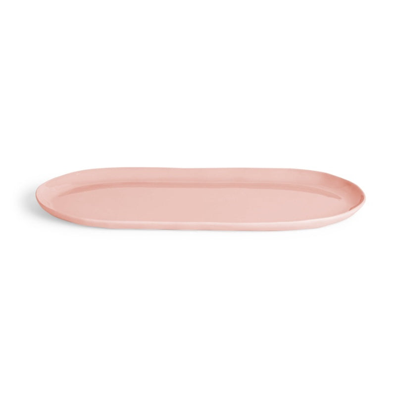 Marmoset Found Cloud Oval Plate Icy Pink (M)