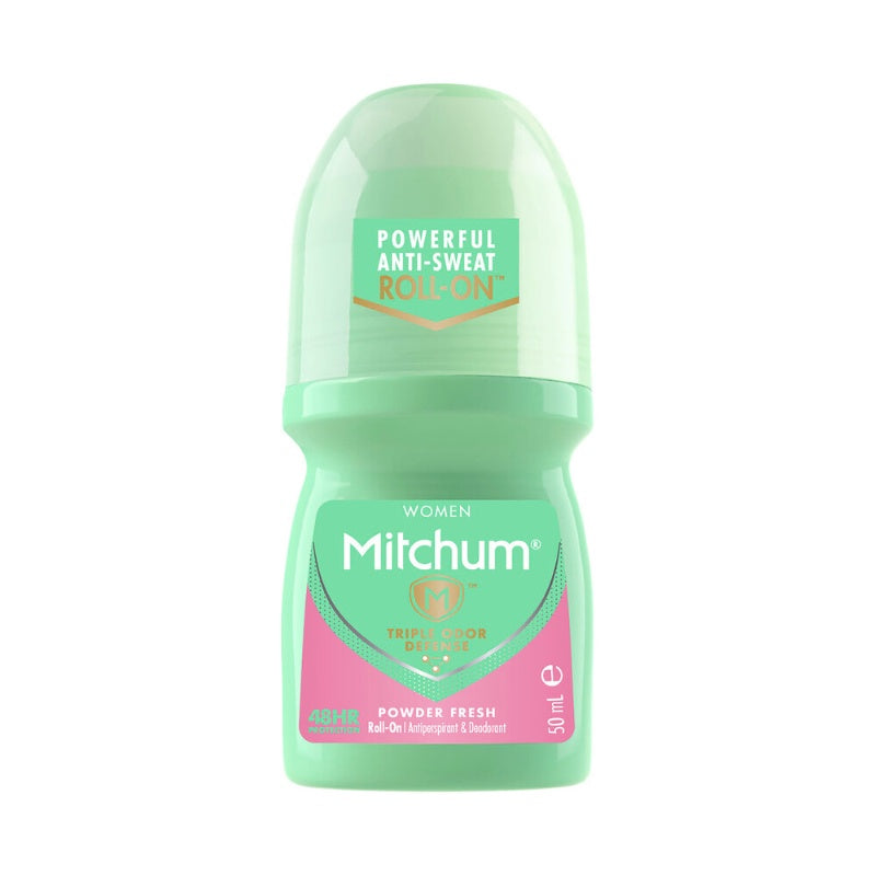 Mitchum Womens Roll On Powder Fresh 50ml