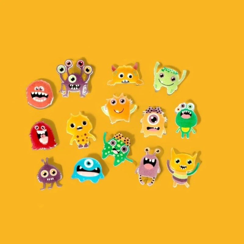 Monsterific - Edible Lunchbox Stickers