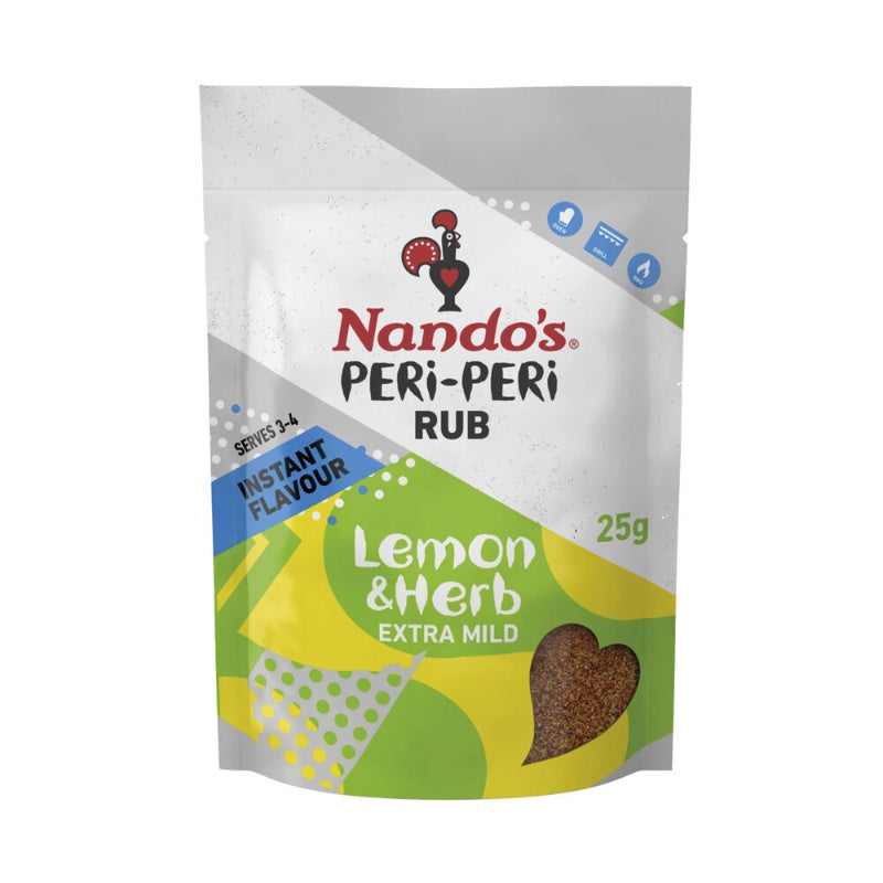 Nando's Lemon & Herb Rub Spice Seasoning 25g