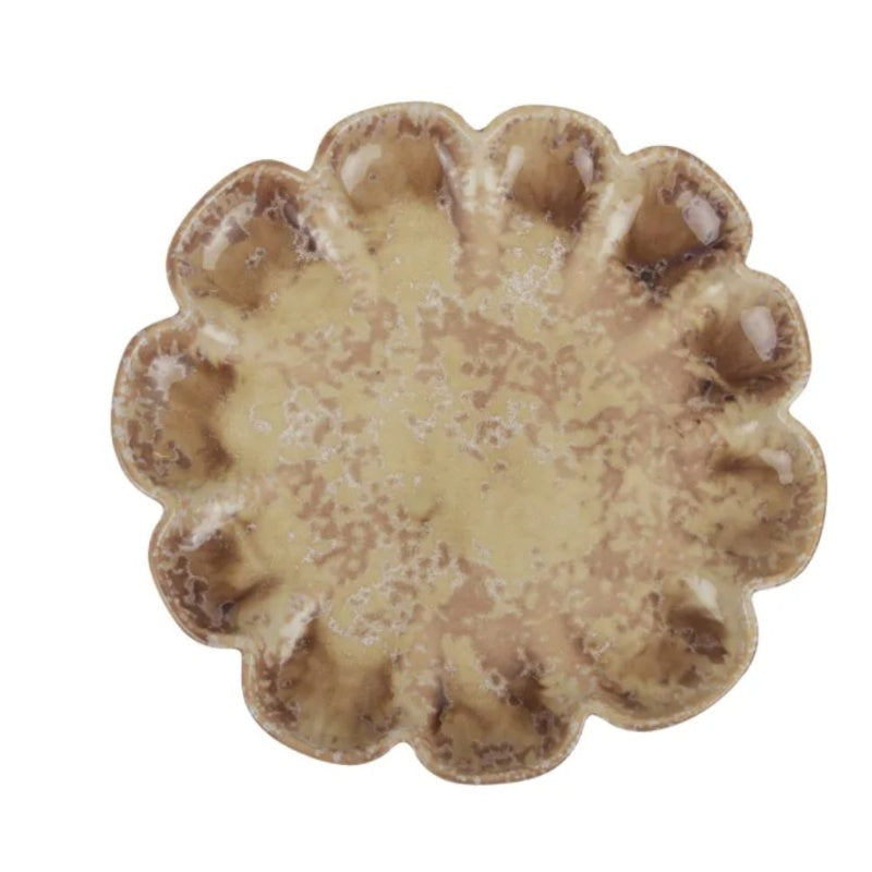 Odessa Ceramic Plate 28x2cm Natural