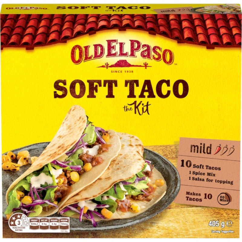 Old El Paso Soft Taco the Kit