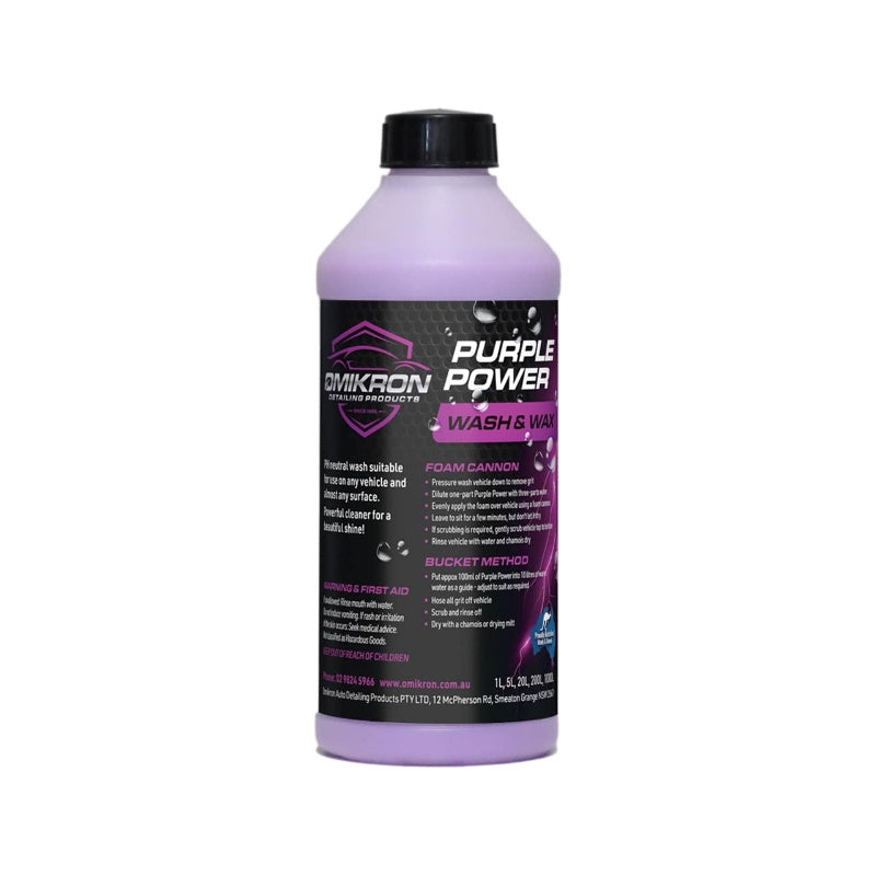 Omikron Purple Power Wash & Wax 1L