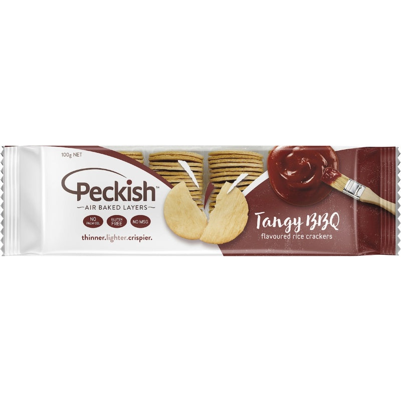 Peckish Thins Tangy BBQ 100g