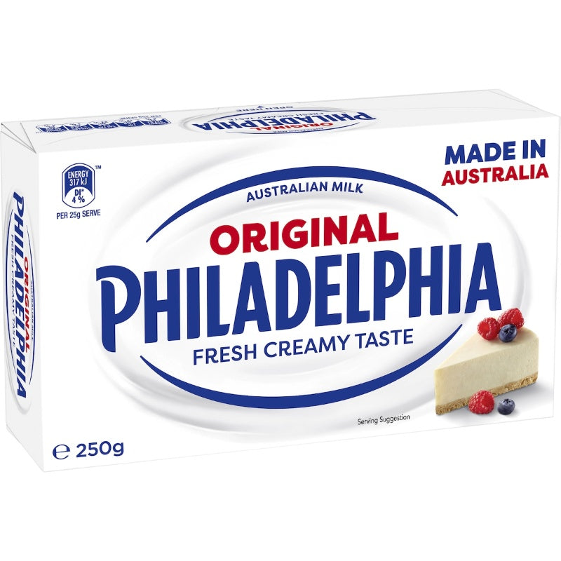 Philadelphia Cream Cheese Block 250g