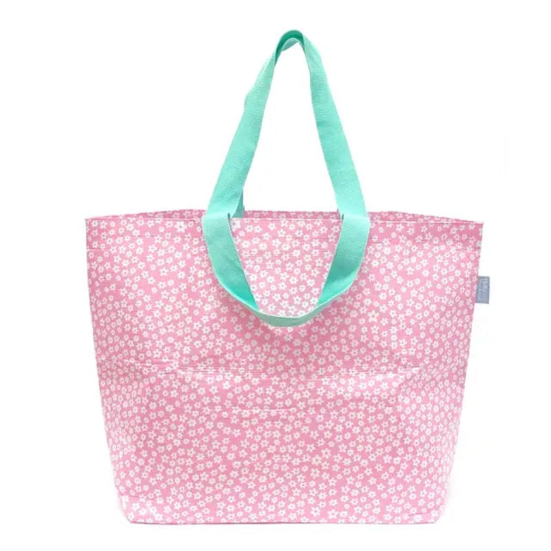 Pink Daisy Flowers - Weekender Tote Bag