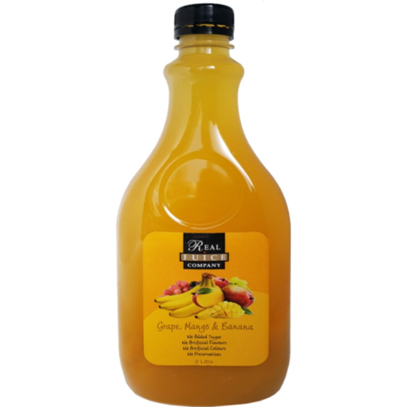 Real Juice Company Grape Mango Banana Juice 2L