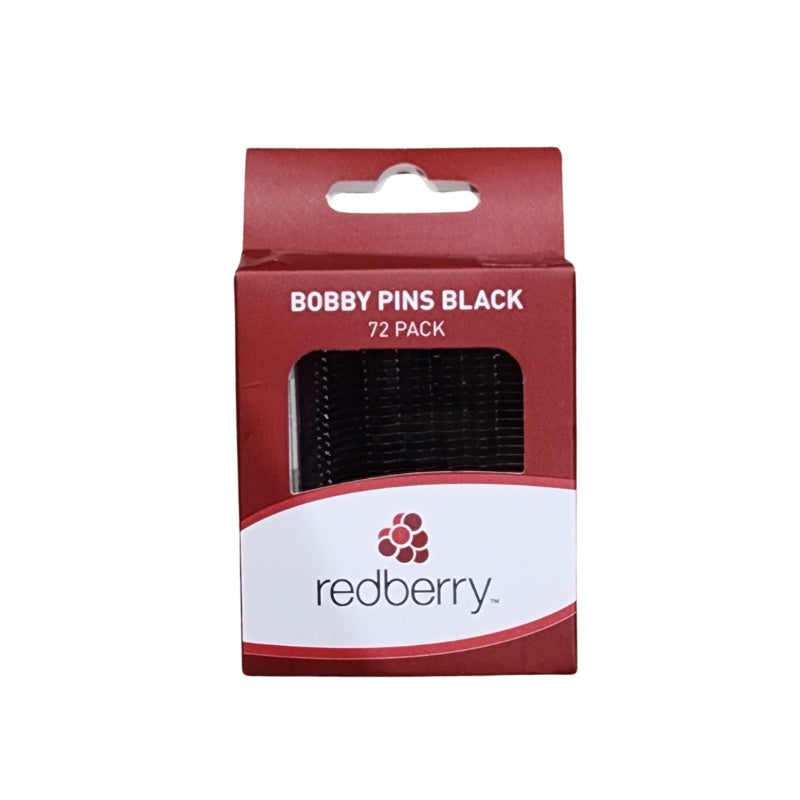 Redberry Hairpin Small Black 72pk