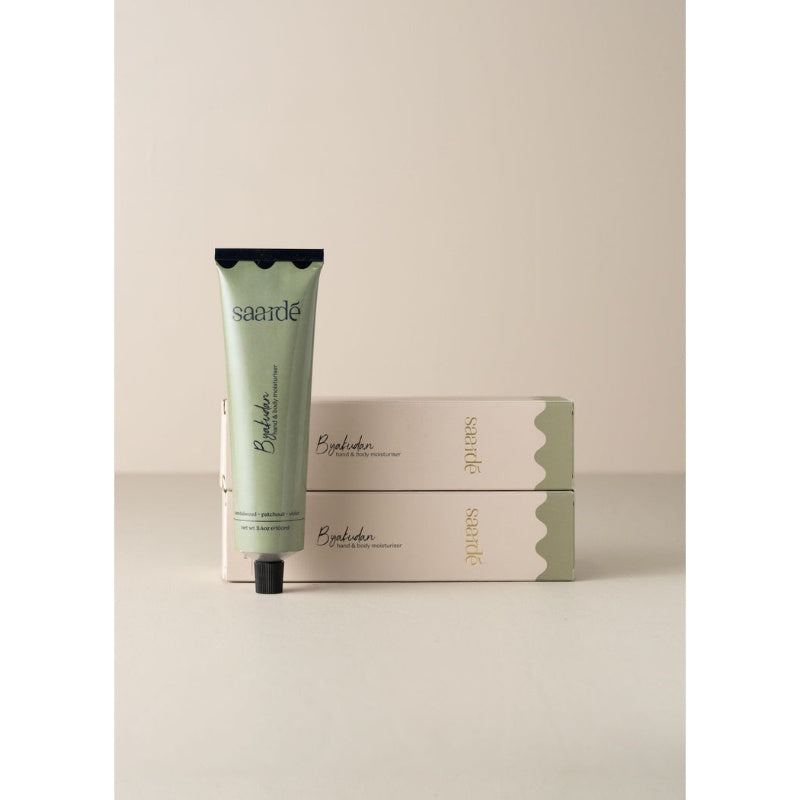 Saarde Hand & Body Moisturiser - Byakudan 100ml