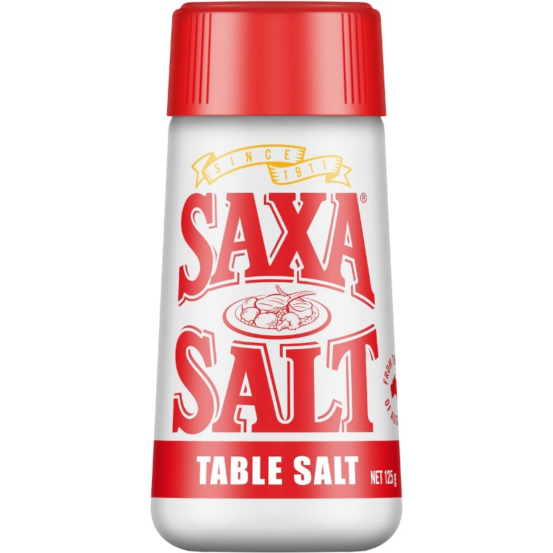 Saxa Picnic Pack Salt 125g