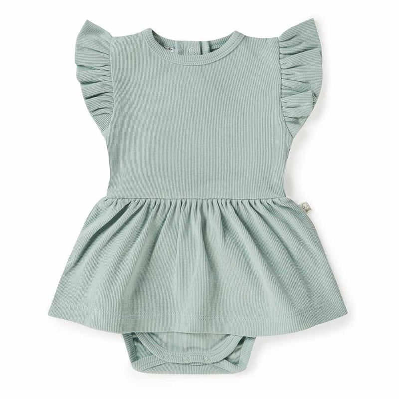 Snuggle Hunny Sage Organic Dress Sz 2