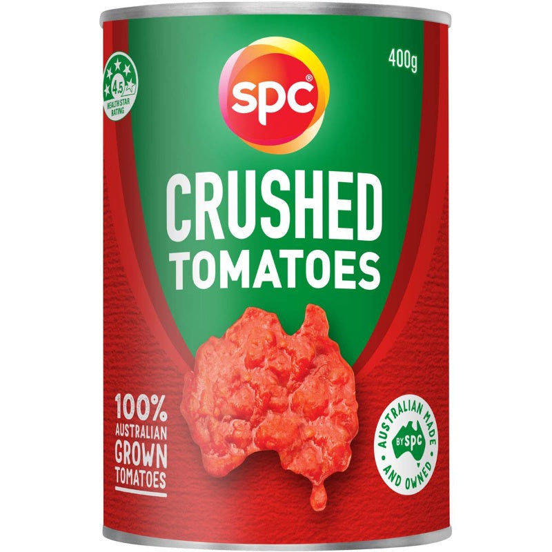 Spc Canned Tomatoes Crushed 400g