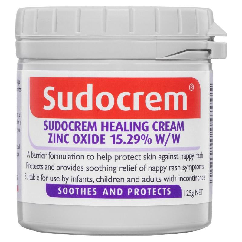 Sudocream Healing Cream Nappy Rash 125g