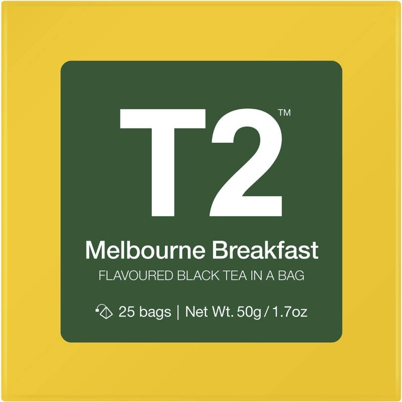 T2 Melbourne Breakfast Teabags 25pk