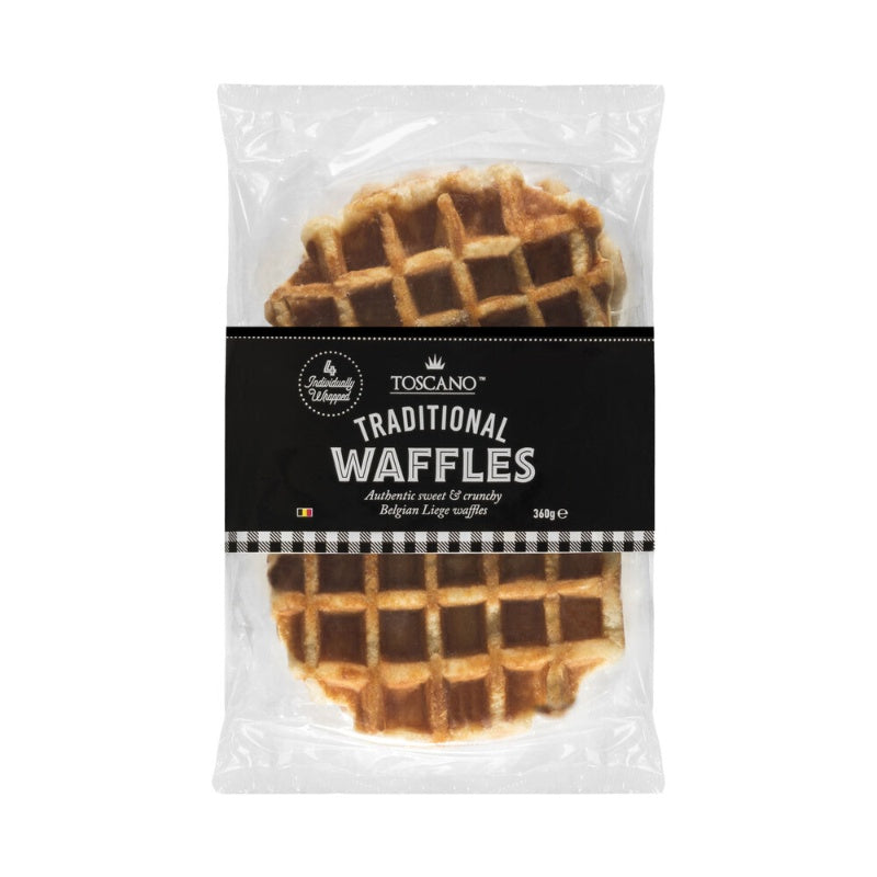 Toscano Waffles 4 Pack 360g