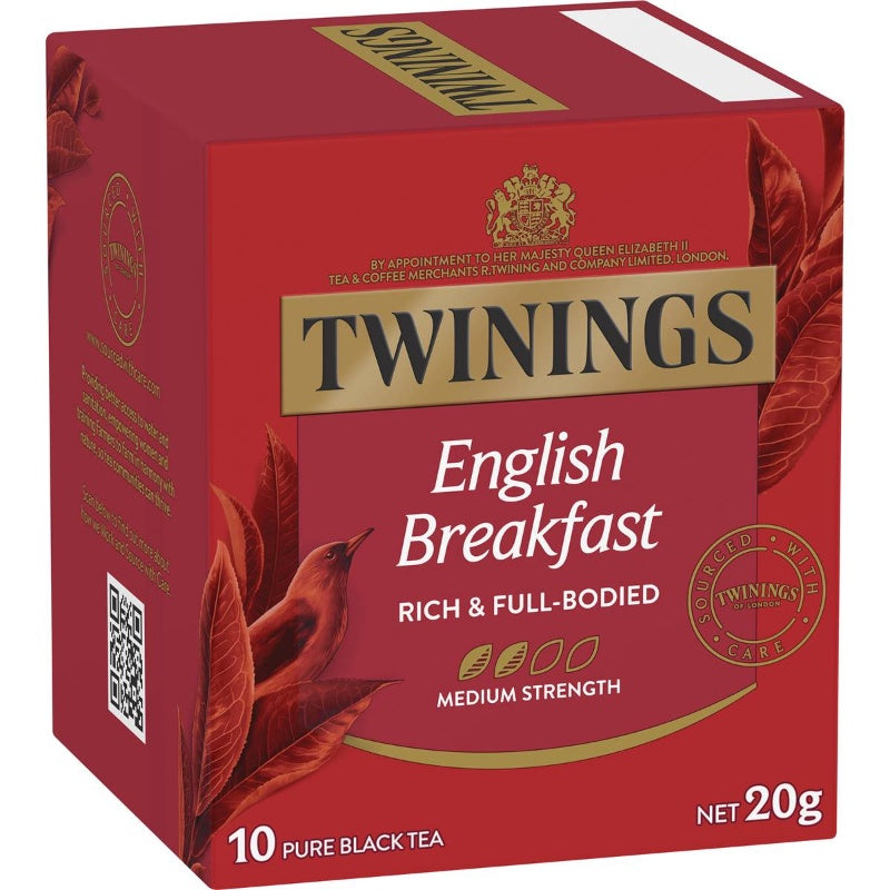 Twinings English Breakfast Teabags 10pk