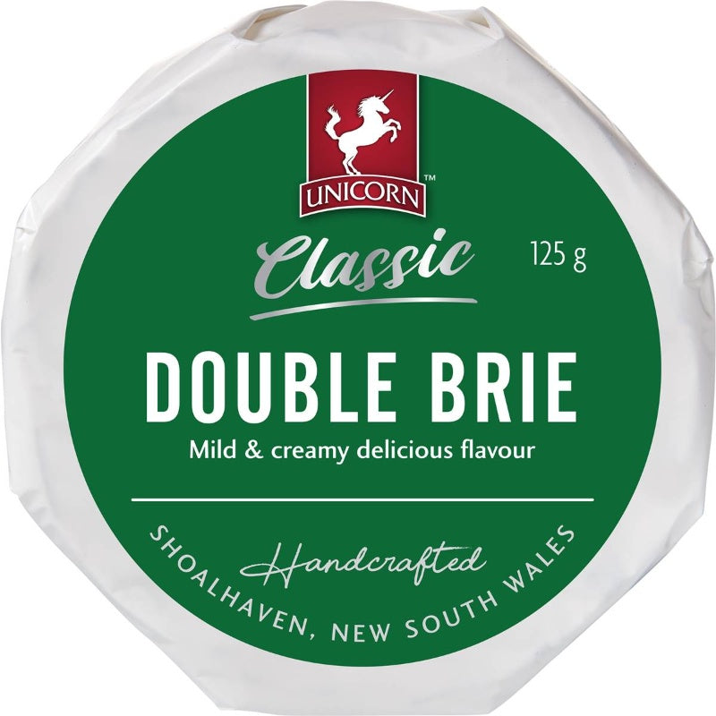 Unicorn Double Brie 125g