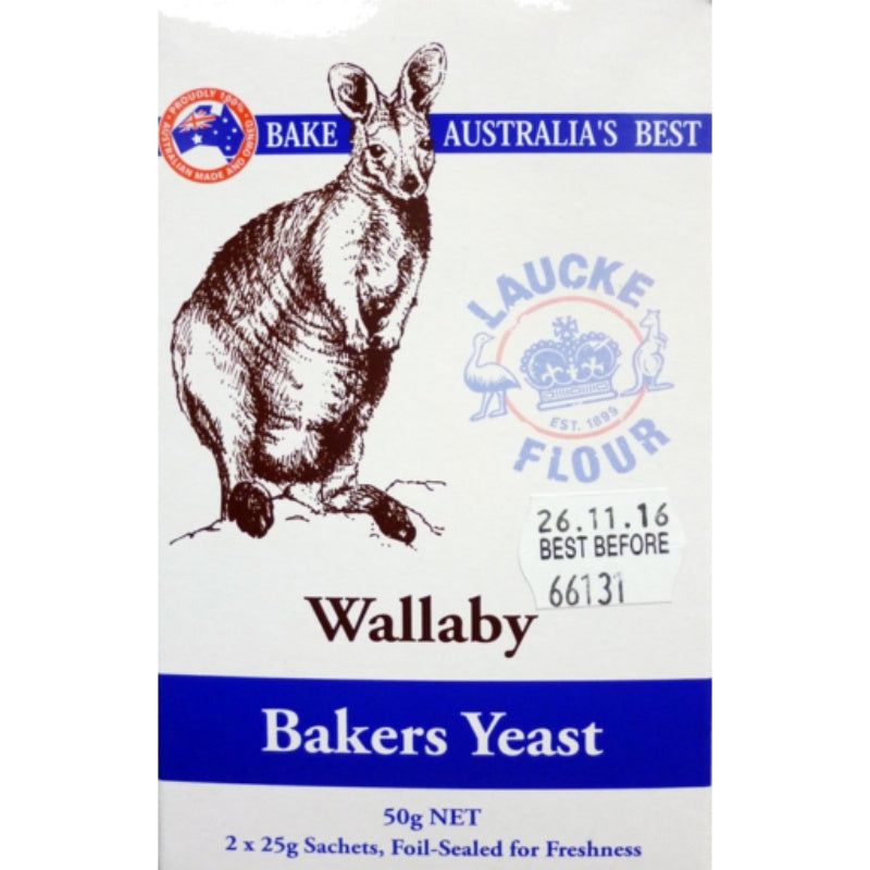 Wallaby Bakers Yeast 50g