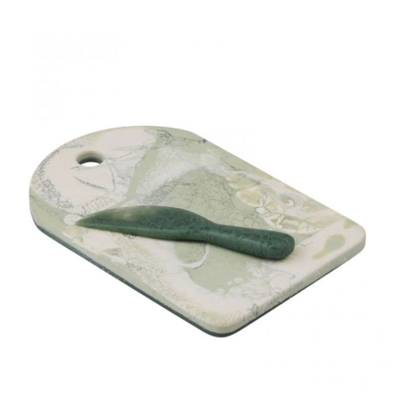 Wesley Resin Board W/Knife Sage