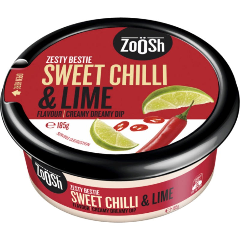 Zoosh Dip Sweet Chilli & Lime 185g