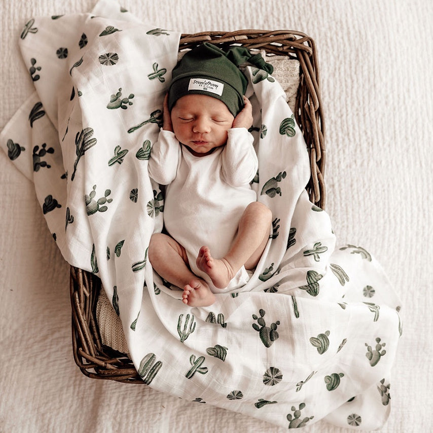 Snuggle Hunny Cactus Organic Muslin Wrap