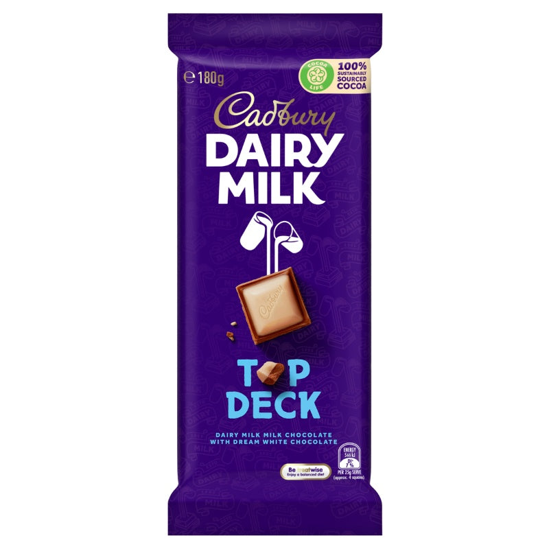 Cadbury Top Deck Choc Block 180g