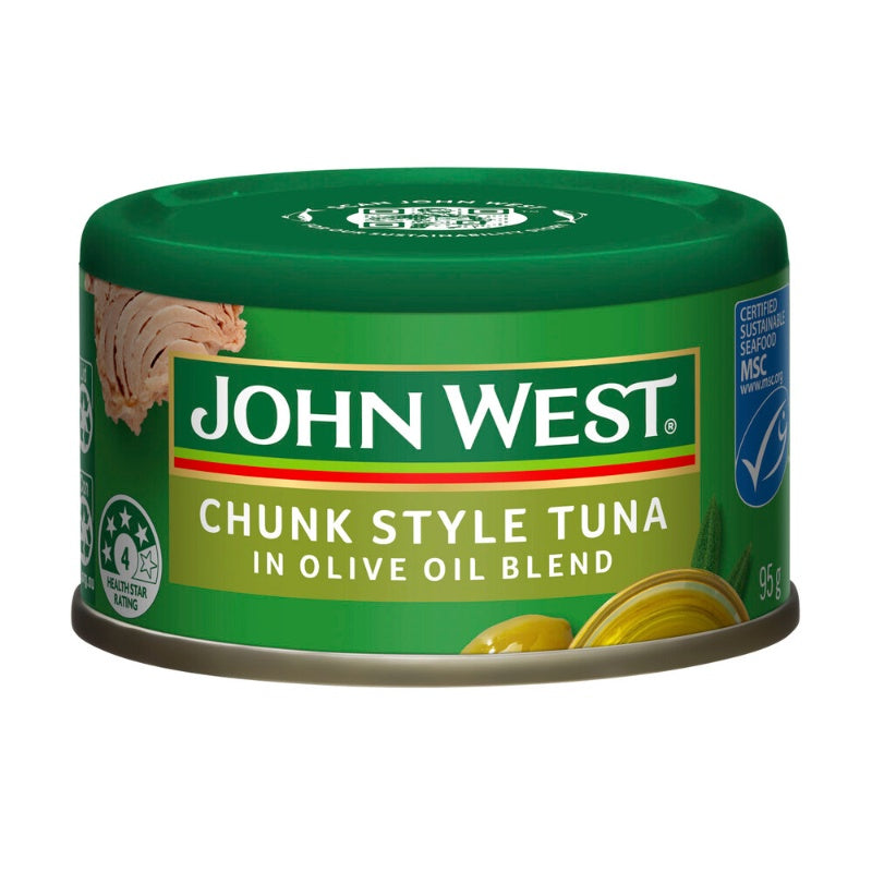 John West Chunk Style Tuna in Olive Oil Blend 95g