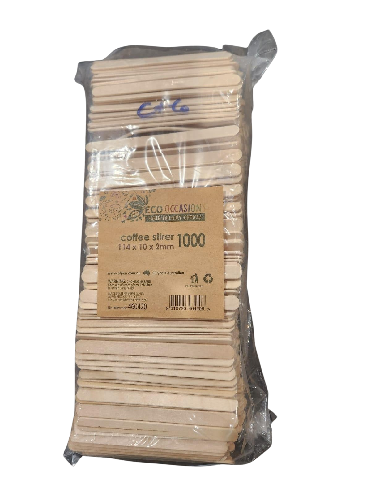 Eco Coffee Stirrers 1000pk