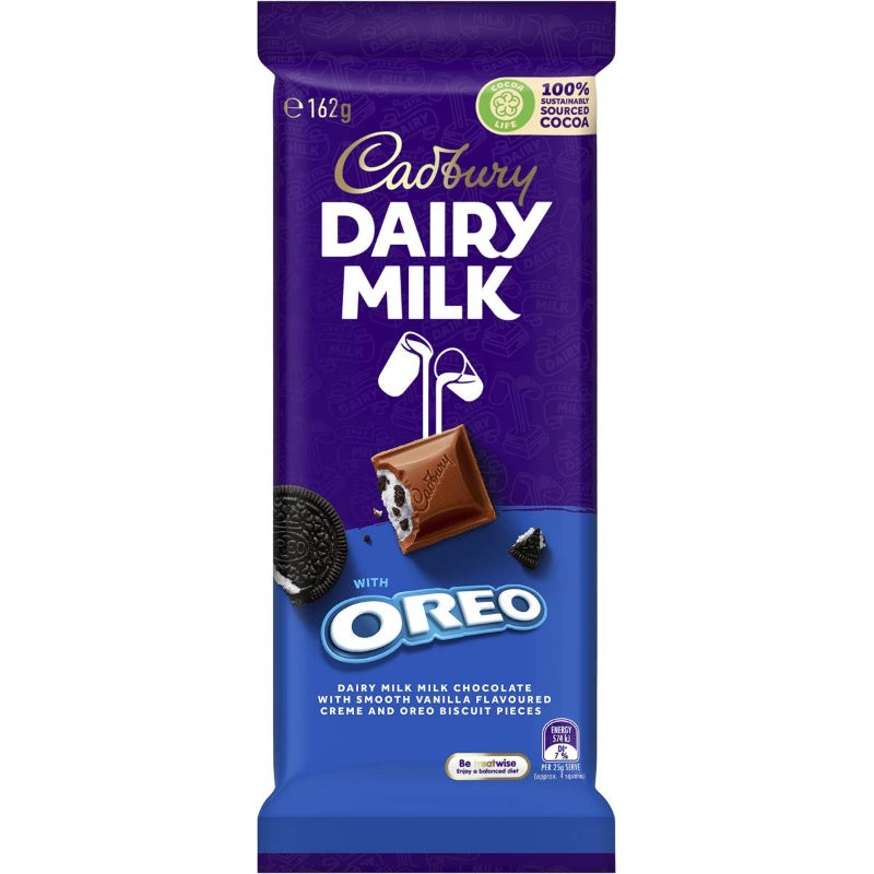 Cadbury Dairy Milk Oreo 162g