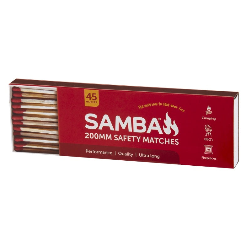 Samba Safety Matches 200mm 45pk