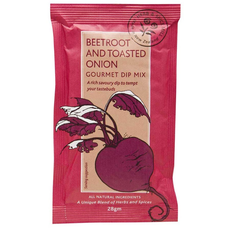 Herb & Spice Mill Dip Beetroot & Toasted Onion 28g