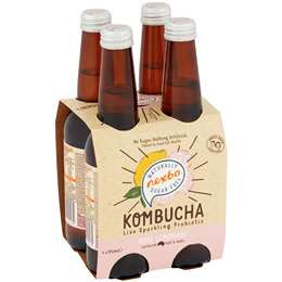 Nexba Rose Lemonade Sugar-free Kombucha 330ml 4 Pack