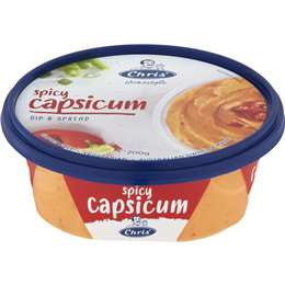 Chris Homestyle Spicy Capsicum Dip 200g