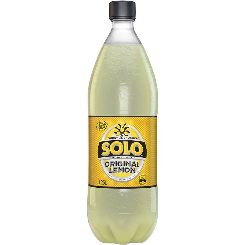 Schweppes Solo Lemon Soft Drink 1.25l