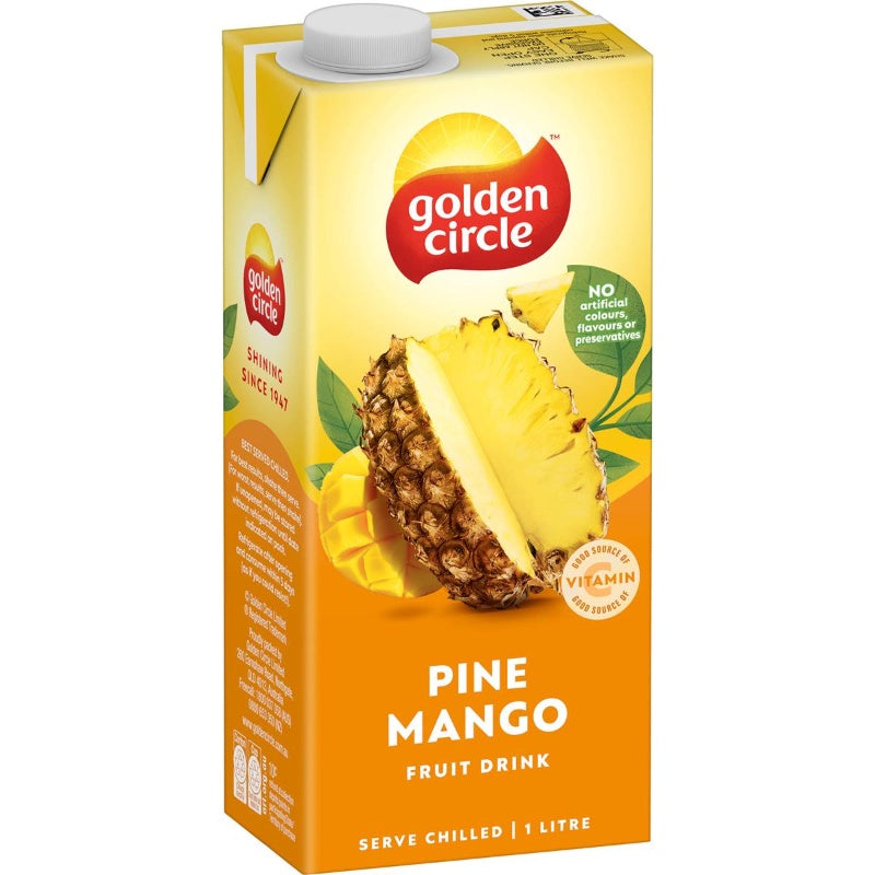 Golden Circle Pine Mango Fruit Drink 1L