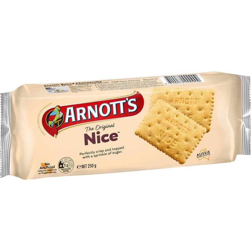 Arnotts Nice Plain Biscuits 250g