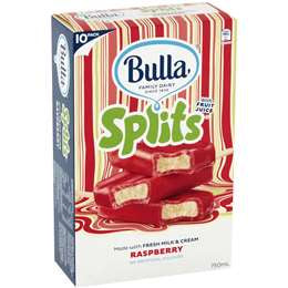 Bulla Splits Raspberry 10 Pack