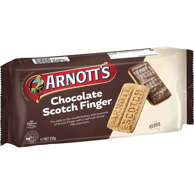 Arnotts Chocolate Scotch Finger 250g