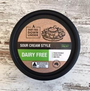 Dairy Free Down Under Sour Cream Style 160g