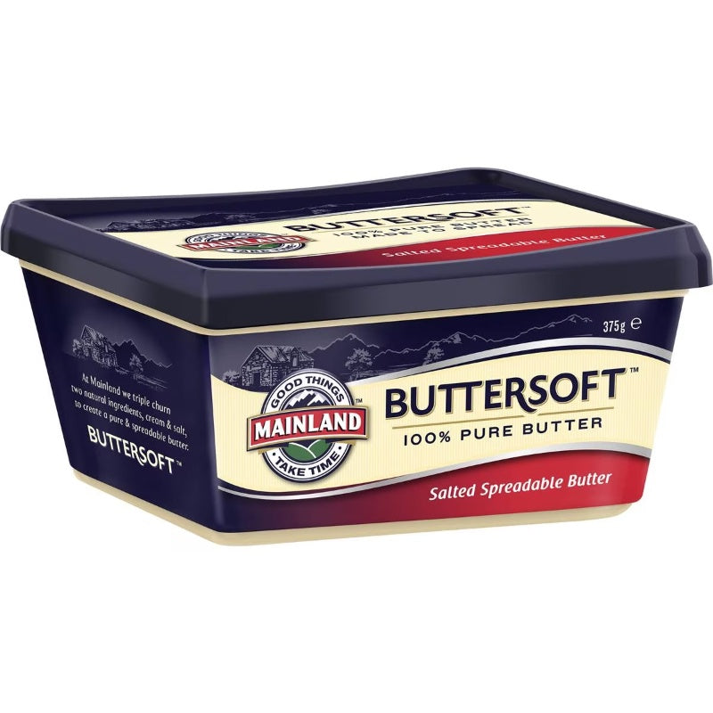 Mainland Buttersoft Pure Salted Butter 375g