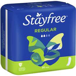 Stayfree® Regular no Wings 20pk