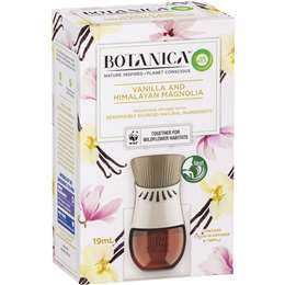 Air Wick Botanica Vanilla & Himalayan Magnolia Diffuser + Refill 19ml