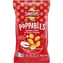 Smith's Poppables Sweet Chilli & Sour Cream 90g