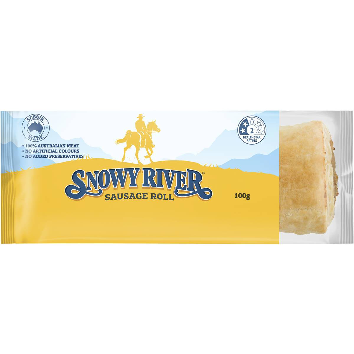 Snowy River Sausage Roll 100g