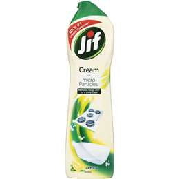 JIF Cream Cleanser with Micro Particles Lemon 500ml